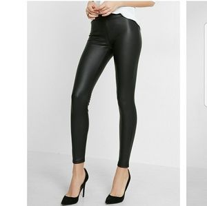 Express pleather pants